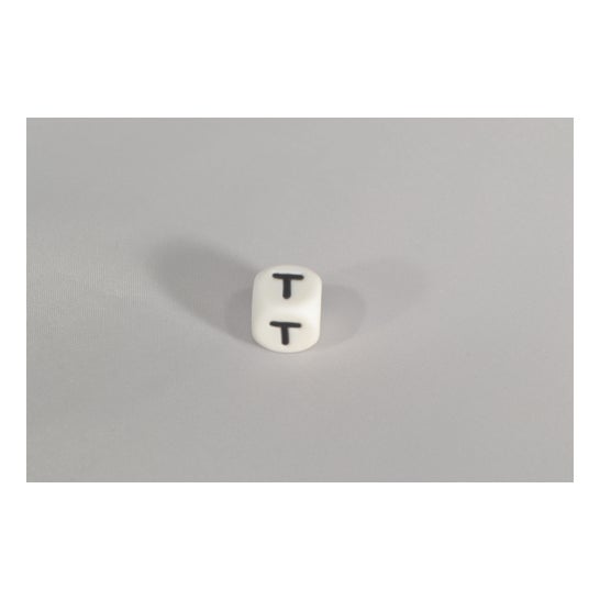 Perlina di silicone irreversibile per chip Clip Lettera T 1 unità