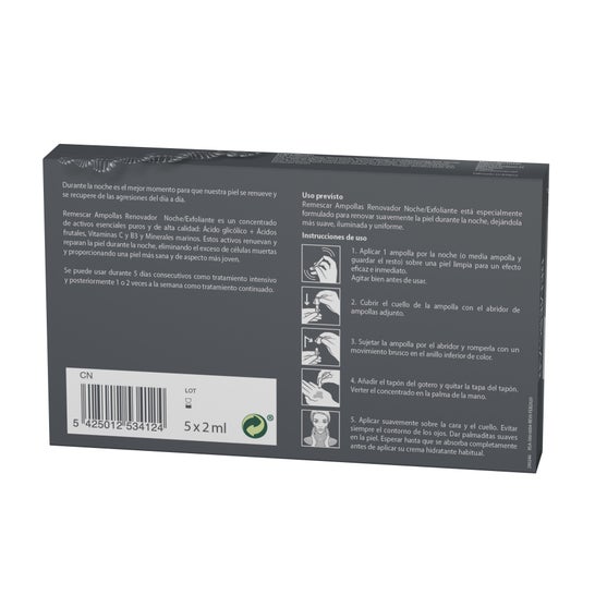 Remescar Night Renewal Exfoliator 5 Ampoules