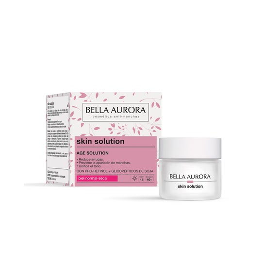 Bella Aurora Skin Solution Age Solution Crema Día Anti-Arrugas Reafirmante Piel Normal-Seca 50ml