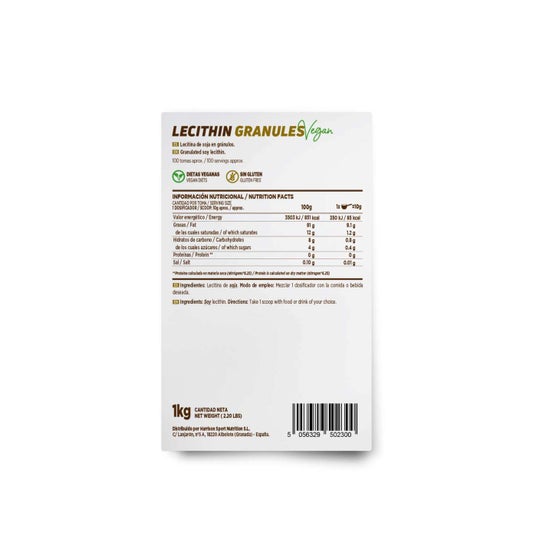 HSN Lecitina de Soja Granulada 1000 g