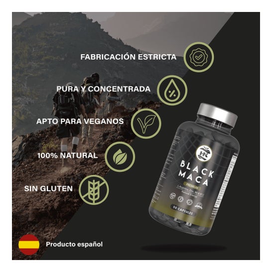 Hn Black Maca + L-Arginina 50caps