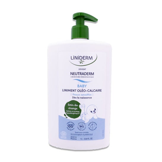 Liniderm Linimento Oleo Calcáreo Bio 1l