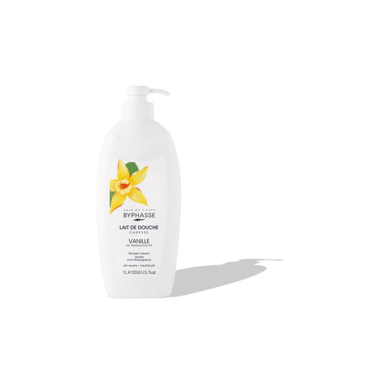 Byphasse Leche de Ducha Flor de Vainilla 1L