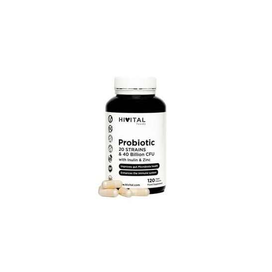 Hivital Foods Probiotic 20 Strain 120caps