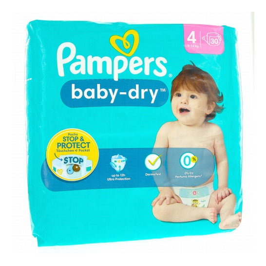 Comprar en oferta Pampers Baby Dry Size 4 (9-14 kg) 30 pcs.