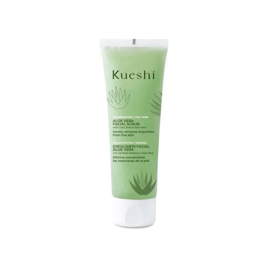 Kueshi Exfoliante Facial Aloe Vera Piel Mixta Grasa 85ml