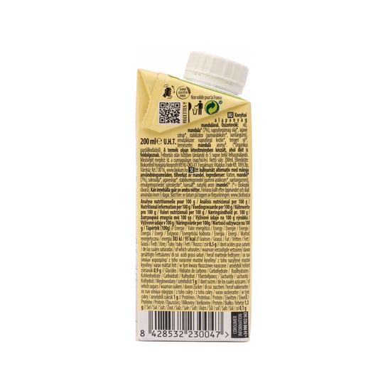 Ecomil latte biologico di mandorla cottura 200 ml