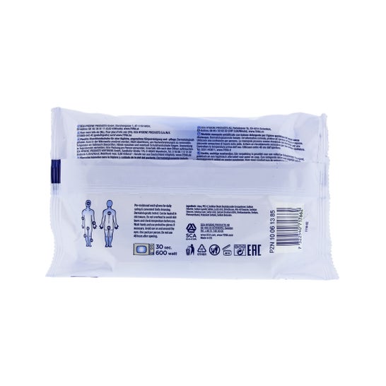 Tena Wet Wash Gloves 8 uds
