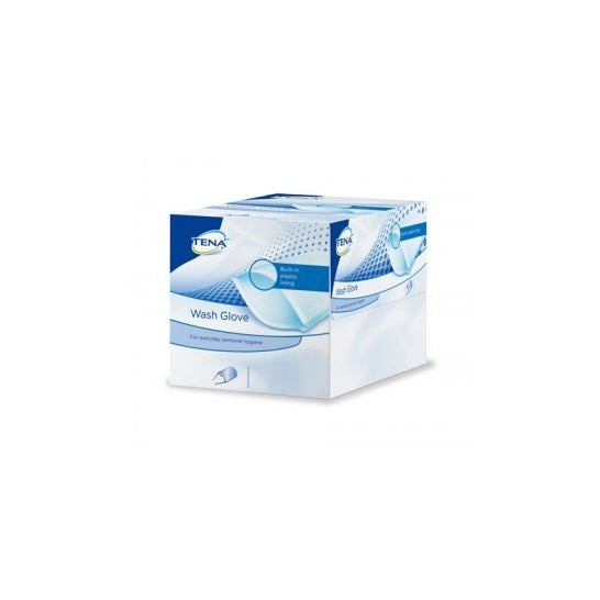 Tena Wet Wash Gloves 8 uds