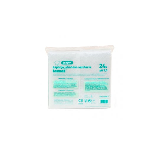 Texpol esponja enjabonada desechable 24 uds