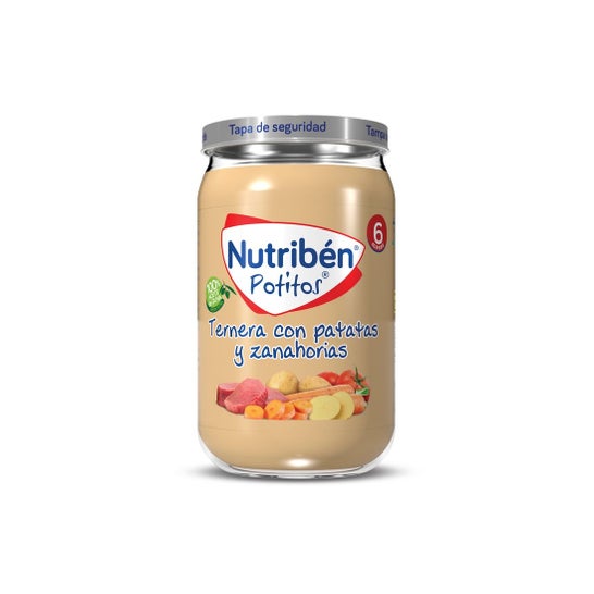 Nutriben Potitto Beef with Potatoes and Carrots 235g