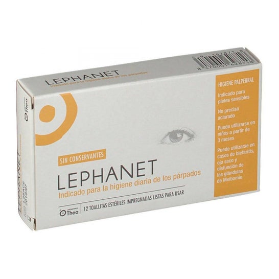 Lephanet sterile wipes 12 uts