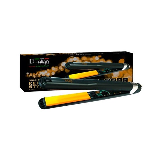 Italian Design Gold Styler Keratiner Styler plancha
