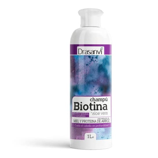 Drasanvi Champu Biotina Aloe Vera Cabellos Teñidos 1 L