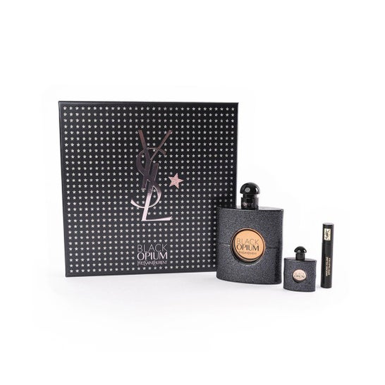 Yves Saint Laurent Pack Black Opium Eau De Parfum  90ml + 2 pzs