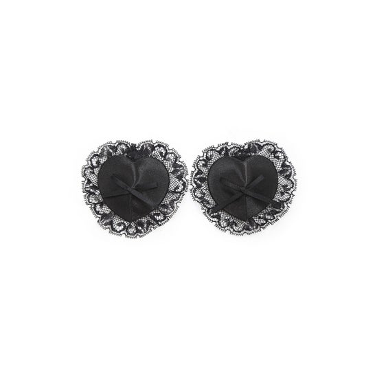 Crushious Set Lace Me Up Encaje Negro 3 uds