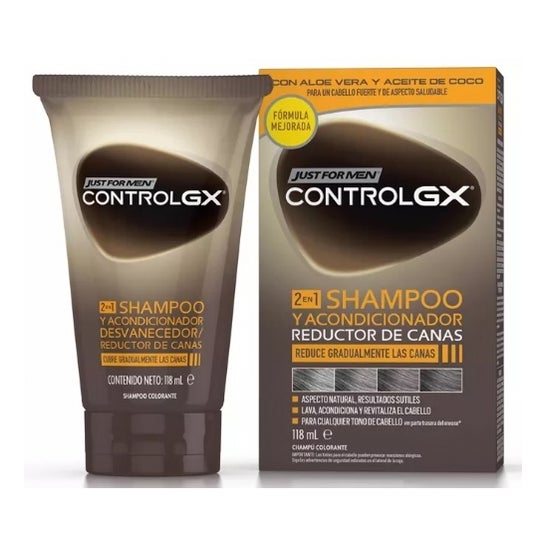 Just For Men Control GX 2 in 1 Grey Hair Reducer 118ml