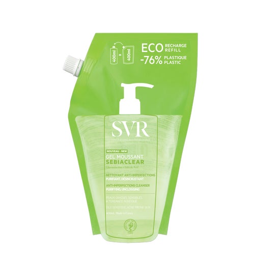 Svr Sebiaclear Gel Espumoso Recambio 400ml