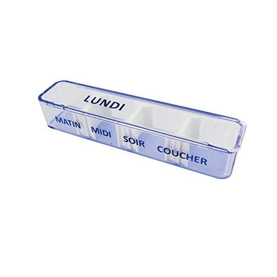 Biosynex Medidose Weekly Pill Box Leather Biosynex Medidose Weekly Pill Box Leather