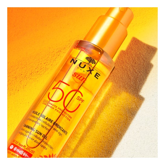Nuxe Sun Aceite Solar Bronceador SPF50 150 ml
