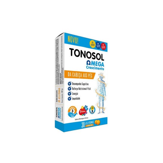 Tonosol Ómega Crescimento Jellygomas 30uds