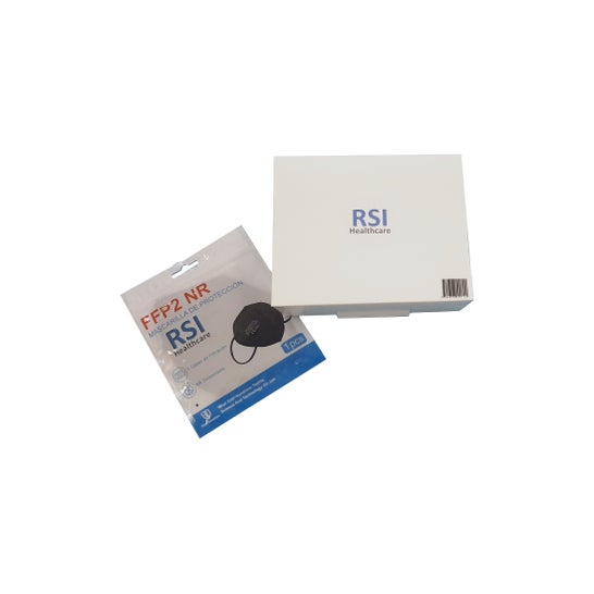 RSI Healthcare Atemschutzmaske FFP2 NR Schwarz 10 Stk