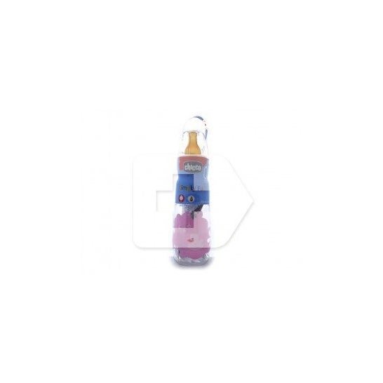 Chicco™ Kunststoffflasche Latexsauger Normalfluss 250ml