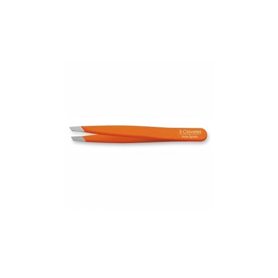 3 Claveles Pinza Cangrejo Inox Naranja 9 cm 1 ud