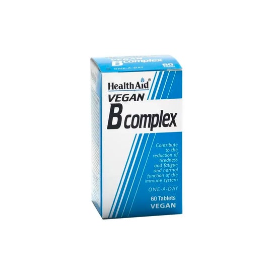 HealthAid B Complex Vegan 60comp