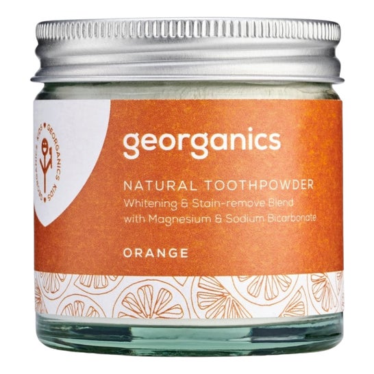 Georganics Dentífrico Mineral Naranja Polvo 60ml