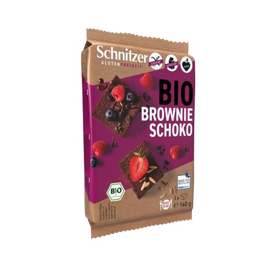 Schnitzer Glutenfreier Bio Schokoladenbrownie 140 g