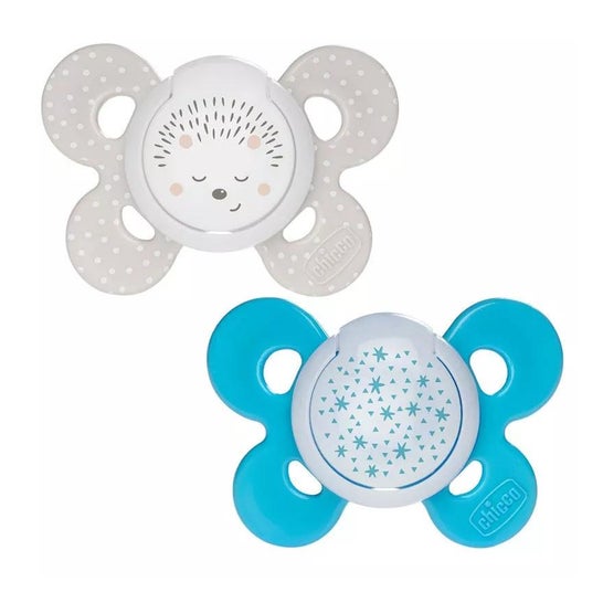 Chicco ciuccio in silicone Physio Comfort Bambino Comfort 16-36 M 2u Chicco ciuccio in silicone Physio Comfort Bambino Comfort 16-36 M 2u