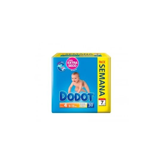 Dodot pañal infantil T-4 30uds