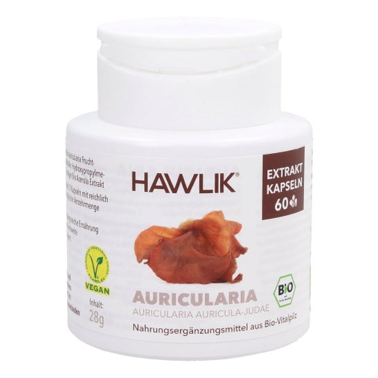 Hawlik Auricularia ekstrakt 60 kapsler