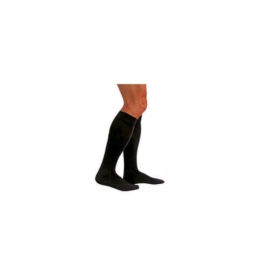 Medilast black stocking normal compression T-M 1 pair