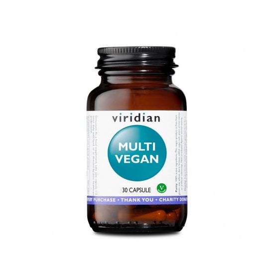 Natur Viridian Multi Vegan 30caps