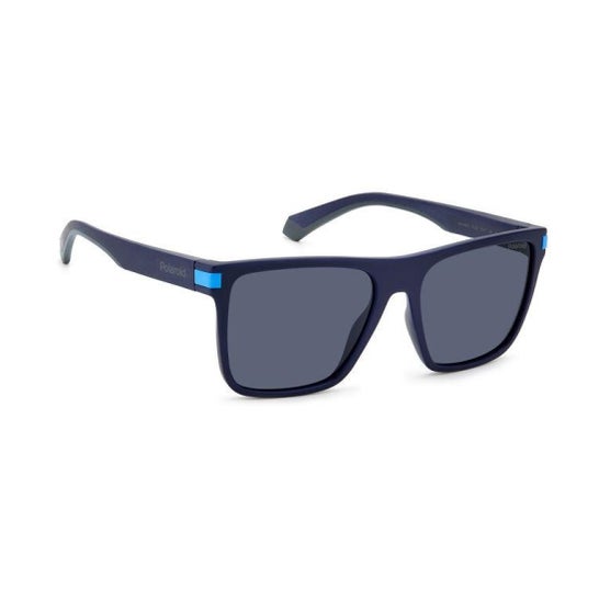 Polaroid Pld 2128/S FLL C3 Gafas de Sol Matte Blue Square 1ud