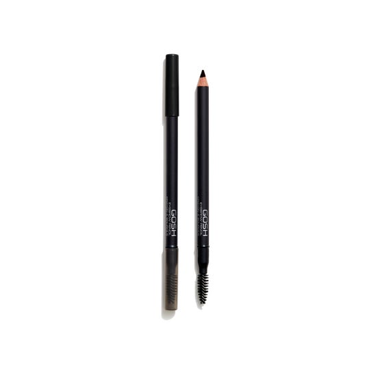 Gosh Eyebrow Pencil Soft Black 1,2g