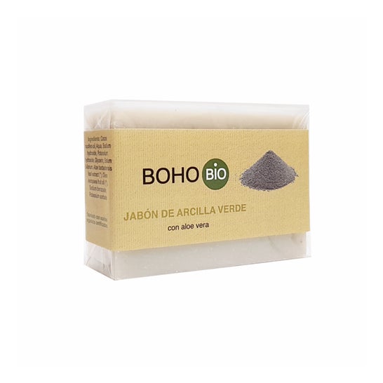 Boho økologisk grøn lersæbe 100g