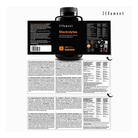 Zenement Electrolitos 120vcaps