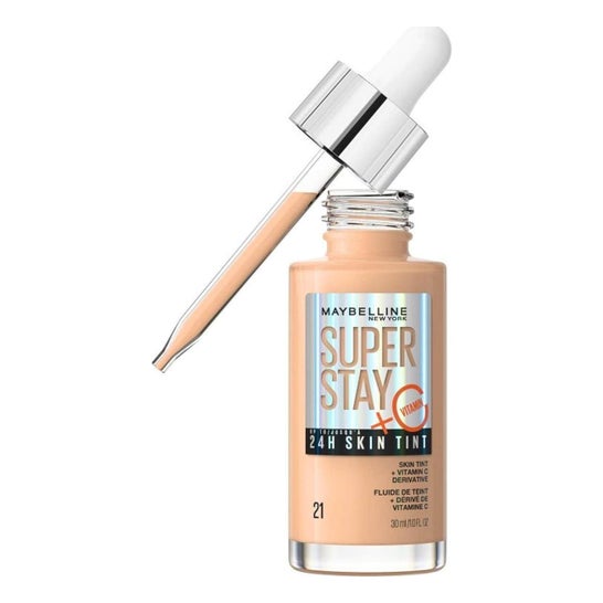 Maybelline Superstay 24H Skin Tint + Vitamina C Foundation 21 30ml