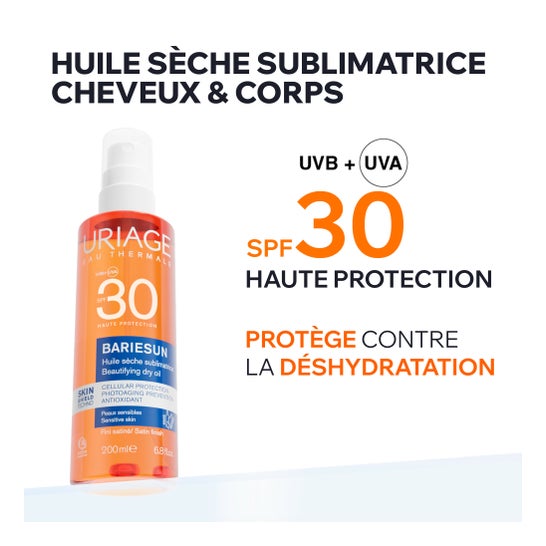 Uriage Bariesun Dry Oil SPF30 + 200ml