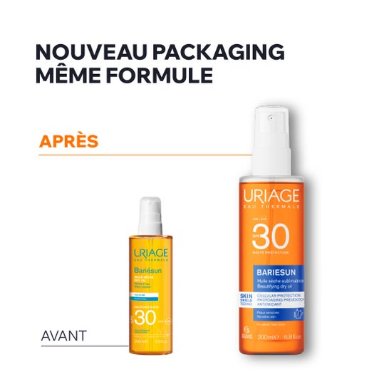Uriage Bariesun Dry Oil SPF30 + 200ml
