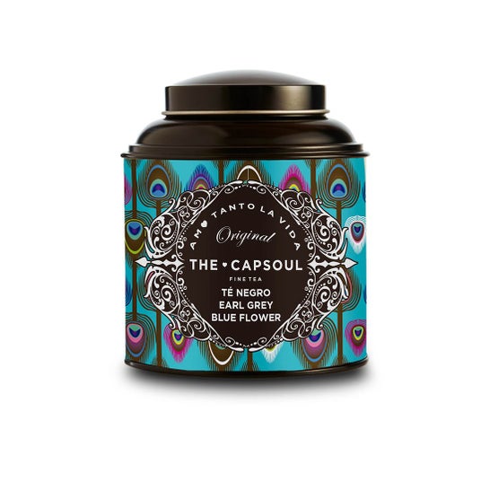 Il tè nero sfuso Capsoul Earl Grey Blue Flower 100g
