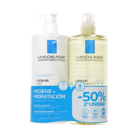 La Roche-Posay Set Lipikar Leche + Lipikar Aceite