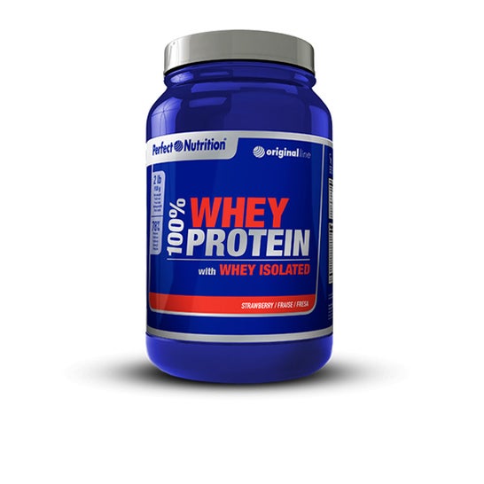 Perfect Nutrition 100% Whey Protein with Whey Isolated Fresa 908g