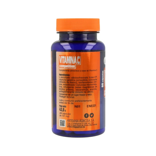 Mega Plus Vitamina C Competition 60 caps