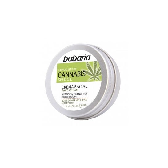 Babaria Cannabis Crema Facial Hidratante 50ml