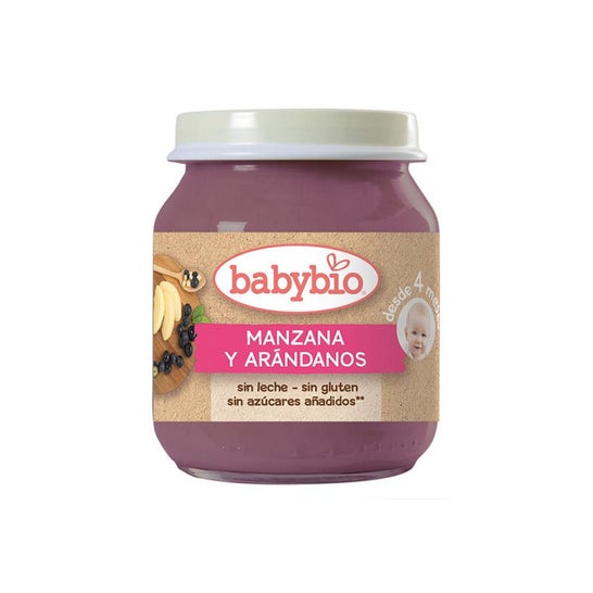 Babybio Biologische appel en bosbes Tarrito 130 g