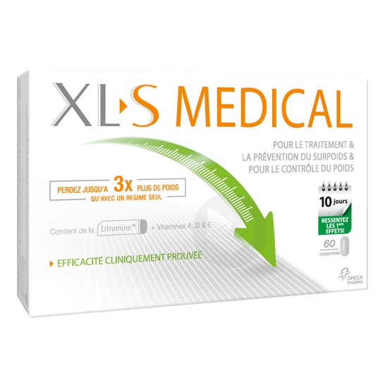 XLS Medical Captagrasas 60comp